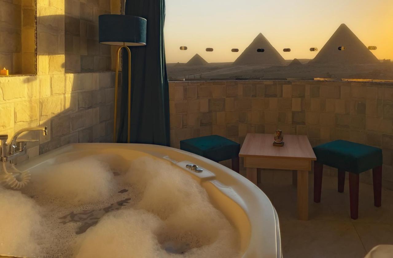Jumeirah Pyramids View Inn Kafret el-Gabal Zewnętrze zdjęcie