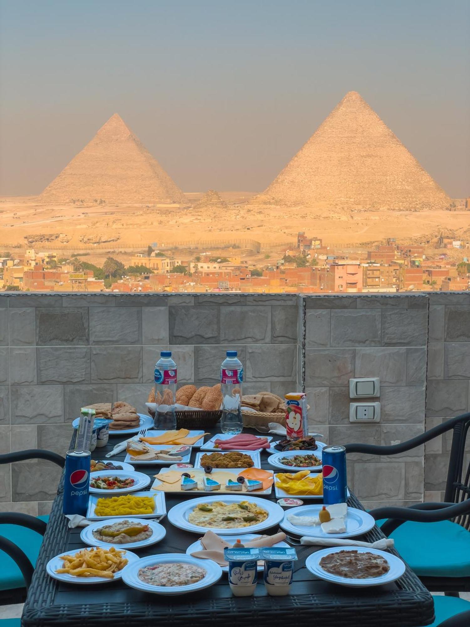 Jumeirah Pyramids View Inn Kafret el-Gabal Zewnętrze zdjęcie