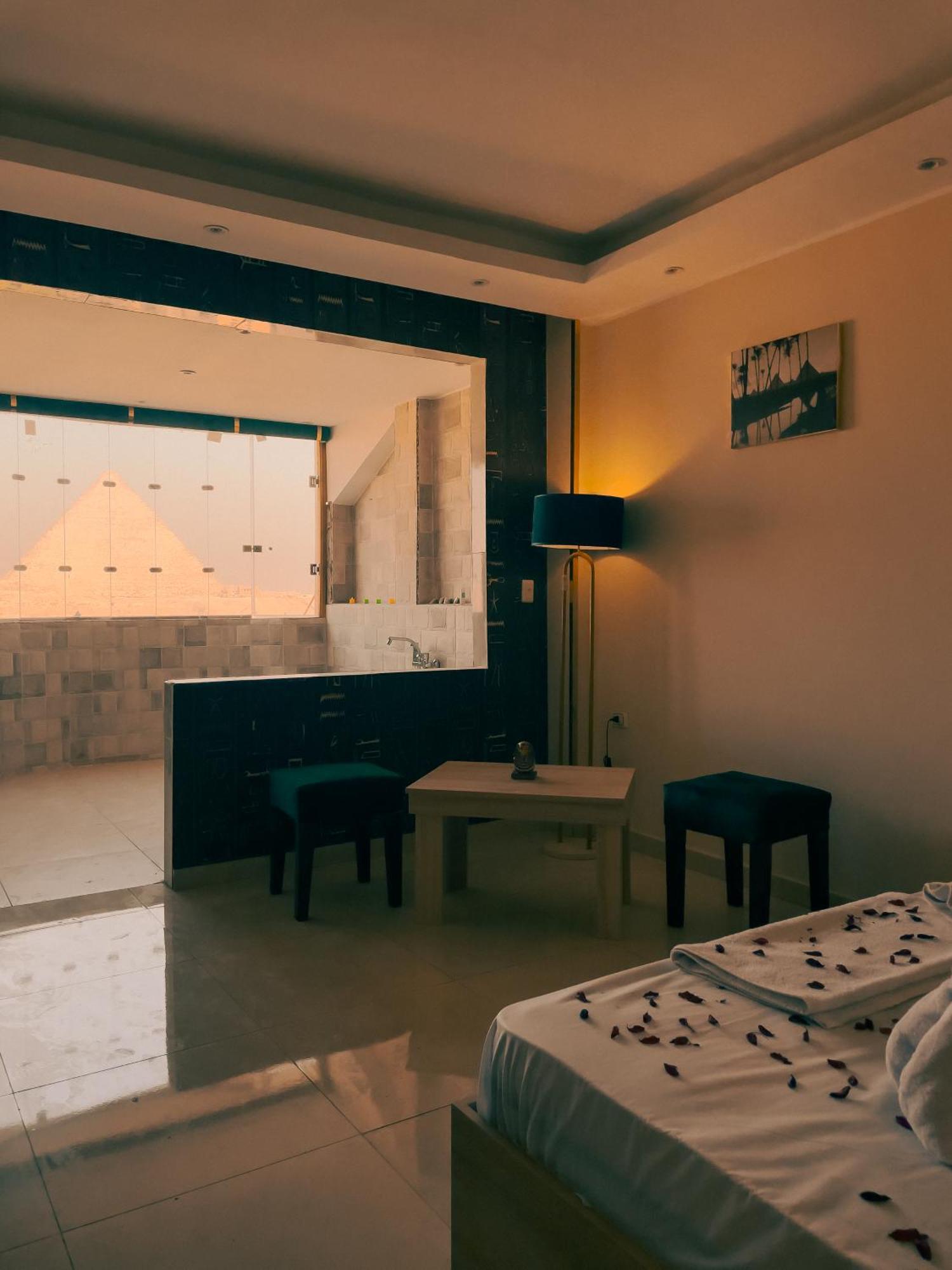 Jumeirah Pyramids View Inn Kafret el-Gabal Zewnętrze zdjęcie